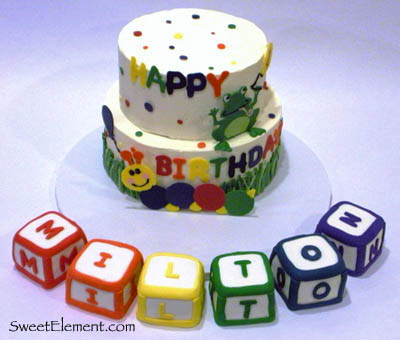 Baby Birthday Cakes on Baby Einstein 1st Birthday Cake