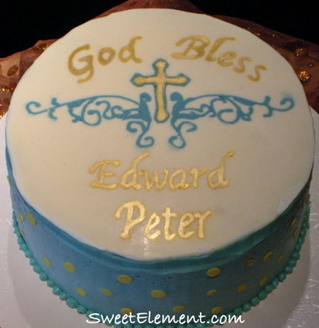 christening cakes for boys. Special Occasion Cakes and