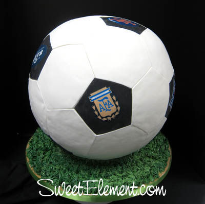 Pictures Grooms Cakes on Soccer Ball Groom   S Cake   Sweetelement